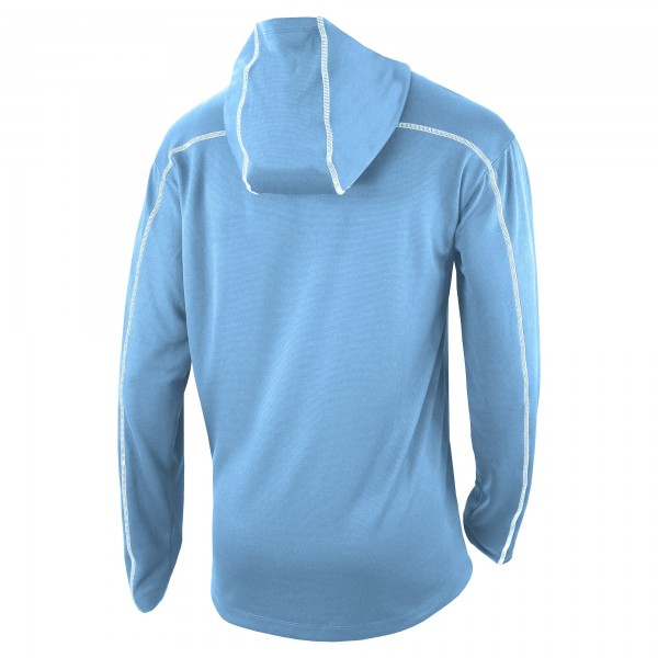 Los Angeles Dodgers Columbia Light Blue Omni-Wick Shotgun Pullover Hoodie