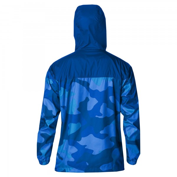 Los Angeles Dodgers Columbia Royal Camo Flash Challenger Full-Zip Windbreaker Jacket