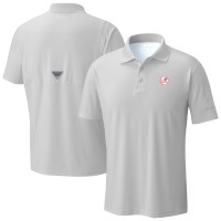 New York Yankees Columbia White Omni-Wick Low Drag Offshore Polo