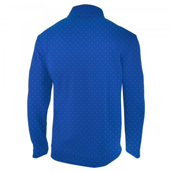 Los Angeles Dodgers Columbia Royal Wickham Hills Omni-Wick Quarter-Zip Jacket