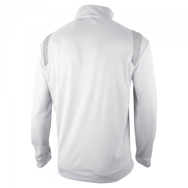 Los Angeles Dodgers Columbia White Oakland Downs Omni-Wick Quarter-Zip Top