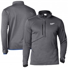 Los Angeles Dodgers Columbia Black Park View Omni-Wick Half-Zip Top