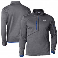 Los Angeles Dodgers Columbia Royal Park View Omni-Wick Half-Zip Top