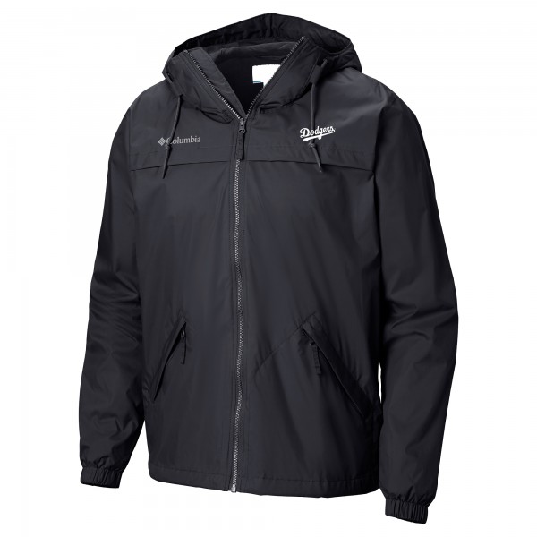 Los Angeles Dodgers Columbia Black Oroville Creek Lined Full-Zip Jacket
