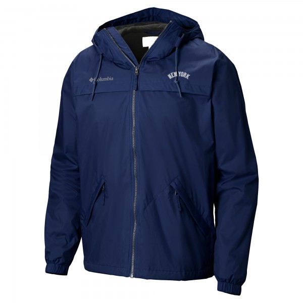 New York Yankees Columbia Navy Oroville Creek Lined Full-Zip Jacket