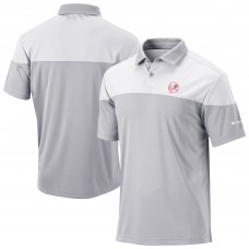New York Yankees Columbia Gray Omni-Wick Best Ball Polo