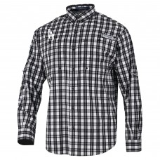 Los Angeles Dodgers Columbia Black Super Slack Tide Omni-Wick Button-Up Shirt