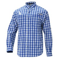 Los Angeles Dodgers Columbia Royal Super Slack Tide Omni-Wick Button-Up Shirt