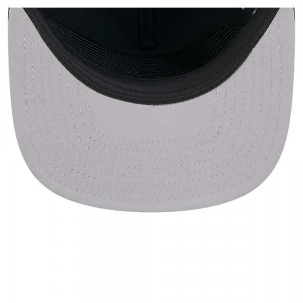 Бейсболка Los Angeles Dodgers New Era Black Gummy Golfer Trucker