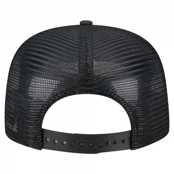Бейсболка New York Yankees New Era Black Gummy Golfer Trucker