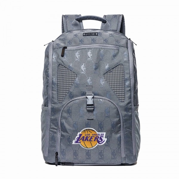 Los Angeles Lakers POINT3 Road Trip Tech Backpack - Gray