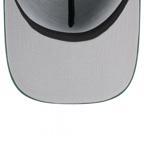 Бейсболка Milwaukee Bucks New Era Hunter Green 2025 NBA Draft A-Frame 59FIFTY