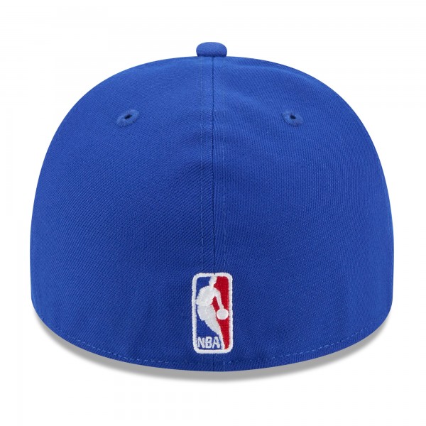 Бейсболка Philadelphia 76ers New Era Royal 2025 NBA Draft A-Frame 59FIFTY