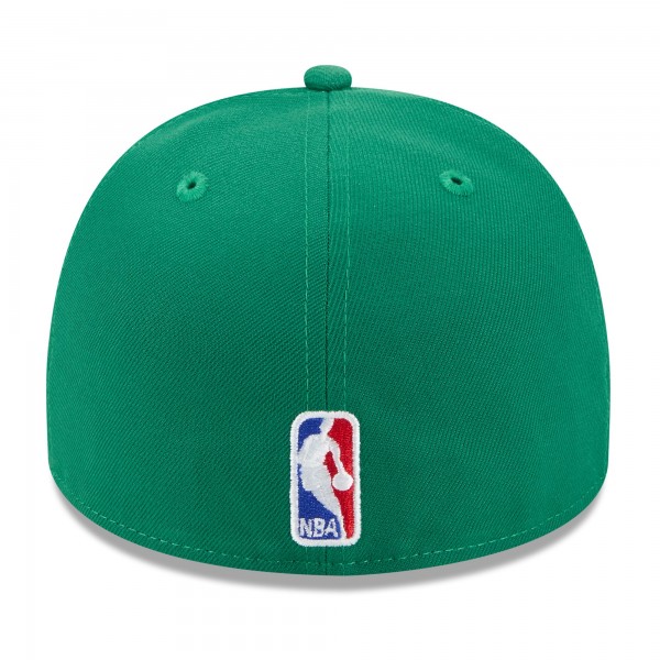 Бейсболка Boston Celtics New Era Kelly Green 2025 NBA Draft A-Frame 59FIFTY