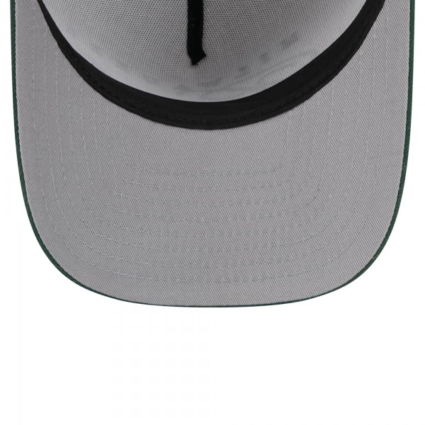 Бейсболка Milwaukee Bucks New Era White/Hunter Green 2025 NBA Draft A-Frame 59FIFTY