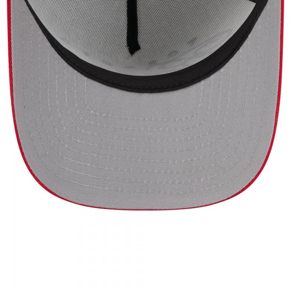 Бейсболка Toronto Raptors New Era White/Red 2025 NBA Draft A-Frame 59FIFTY