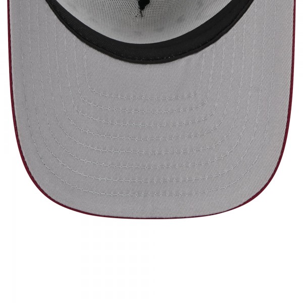 Бейсболка Cleveland Cavaliers New Era White/Wine 2025 NBA Draft A-Frame 59FIFTY