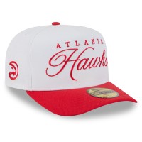 Бейсболка Atlanta Hawks New Era White/Red 2025 NBA Draft A-Frame 59FIFTY