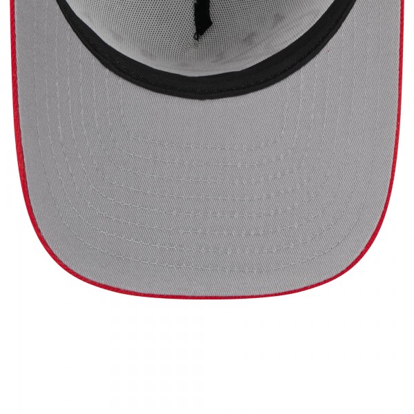 Бейсболка Atlanta Hawks New Era White/Red 2025 NBA Draft A-Frame 59FIFTY