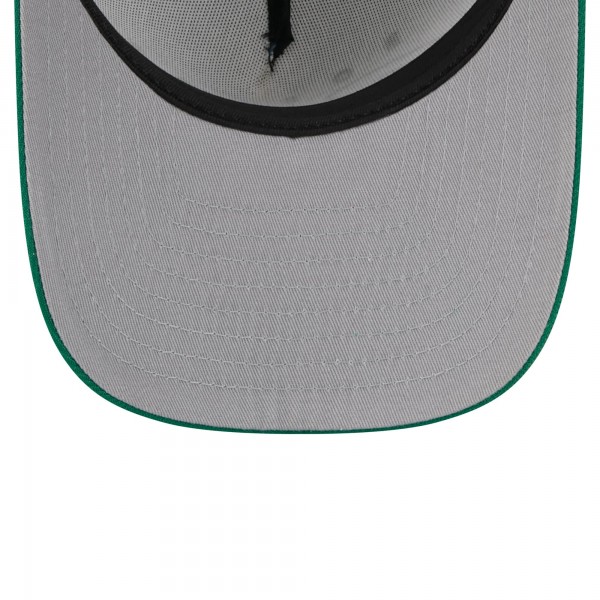 Бейсболка Boston Celtics New Era White/Kelly Green 2025 NBA Draft A-Frame 59FIFTY