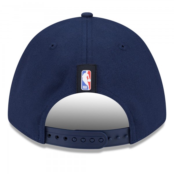 Бейсболка Denver Nuggets New Era Navy 2025 NBA Draft M-Crown A-Frame 9FORTY