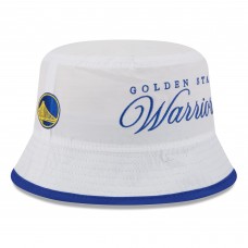 Панама Golden State Warriors New Era White/Royal 2025 NBA Draft Nylon