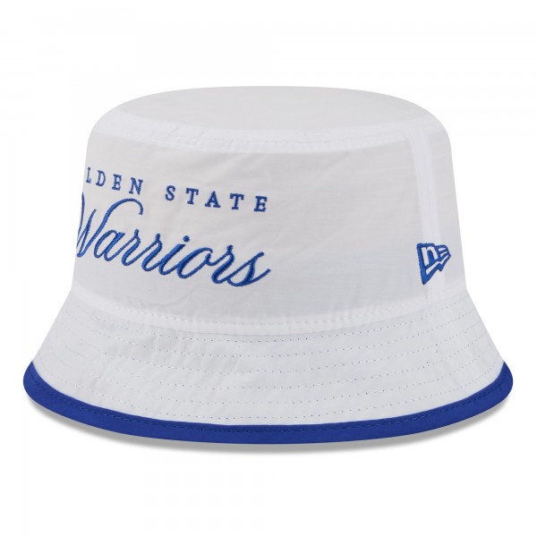 Панама Golden State Warriors New Era White/Royal 2025 NBA Draft Nylon