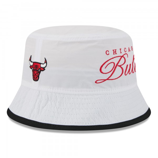 Панама Chicago Bulls New Era White/Black 2025 NBA Draft Nylon