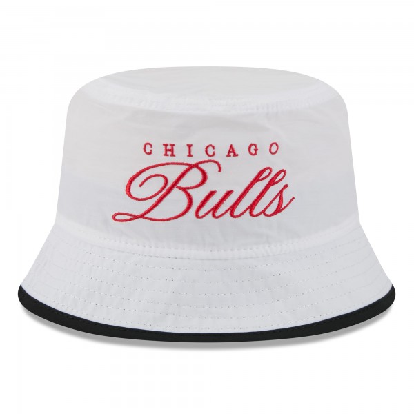 Панама Chicago Bulls New Era White/Black 2025 NBA Draft Nylon