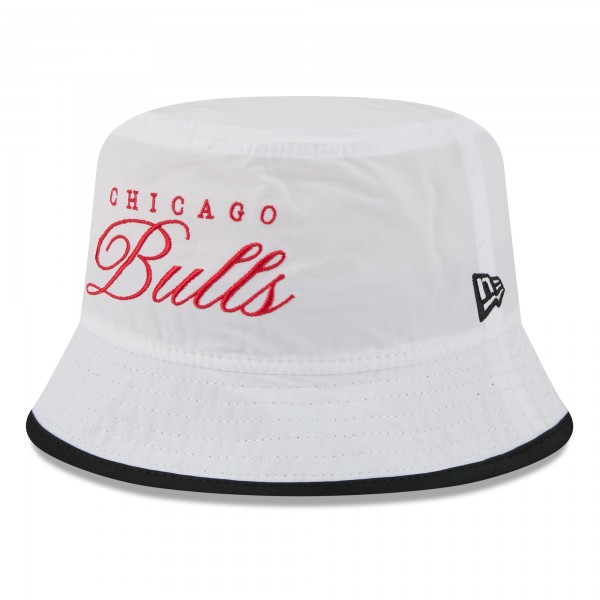 Панама Chicago Bulls New Era White/Black 2025 NBA Draft Nylon