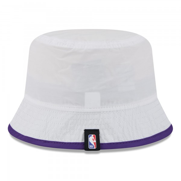 Панама Los Angeles Lakers New Era White/Purple 2025 NBA Draft Nylon