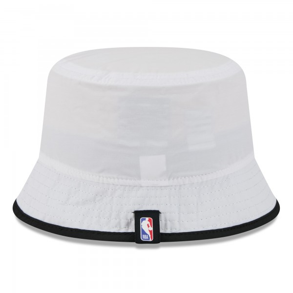 Панама Miami Heat New Era White/Black 2025 NBA Draft Nylon