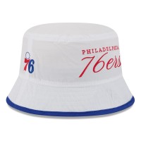 Панама Philadelphia 76ers New Era White/Royal 2025 NBA Draft Nylon
