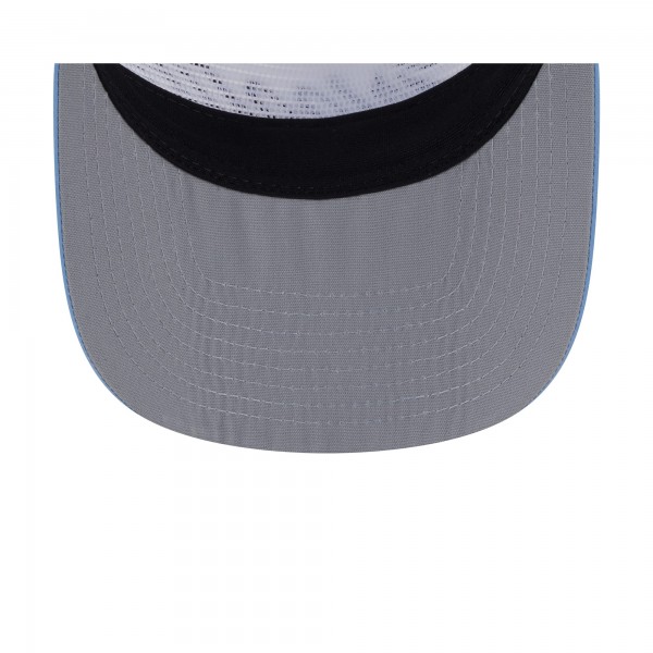 Бейсболка Memphis Grizzlies New Era White/Light Blue 2025 NBA Draft On-Stage Nylon 19TWENTY