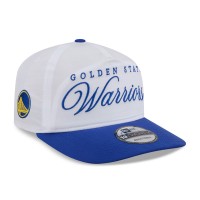Бейсболка Golden State Warriors New Era White/Royal 2025 NBA Draft On-Stage Nylon 19TWENTY