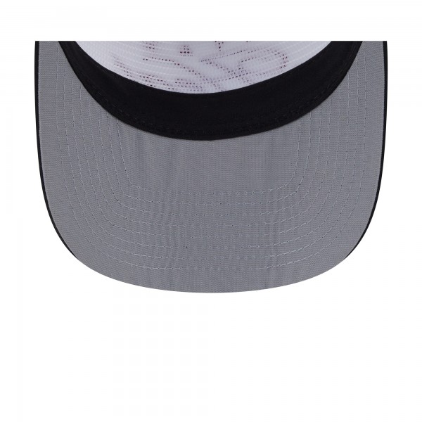 Бейсболка Miami Heat New Era White/Black 2025 NBA Draft On-Stage Nylon 19TWENTY