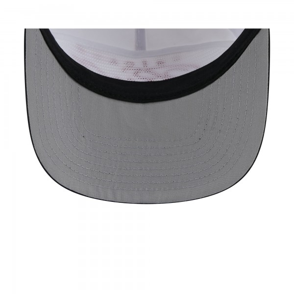 Бейсболка Chicago Bulls New Era White/Black 2025 NBA Draft On-Stage Nylon 19TWENTY