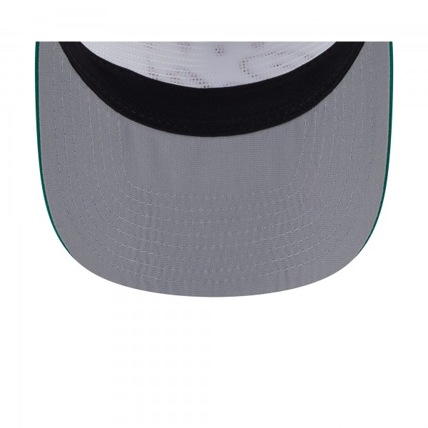 Бейсболка Boston Celtics New Era White/Kelly Green 2025 NBA Draft On-Stage Nylon 19TWENTY
