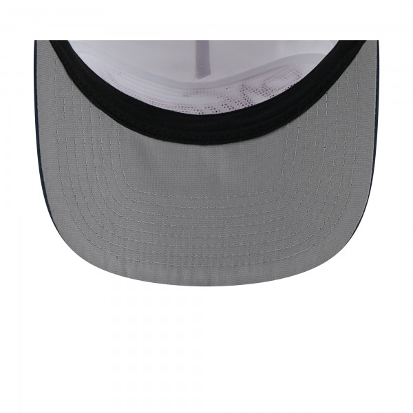 Бейсболка Denver Nuggets New Era White/Navy 2025 NBA Draft On-Stage Nylon 19TWENTY