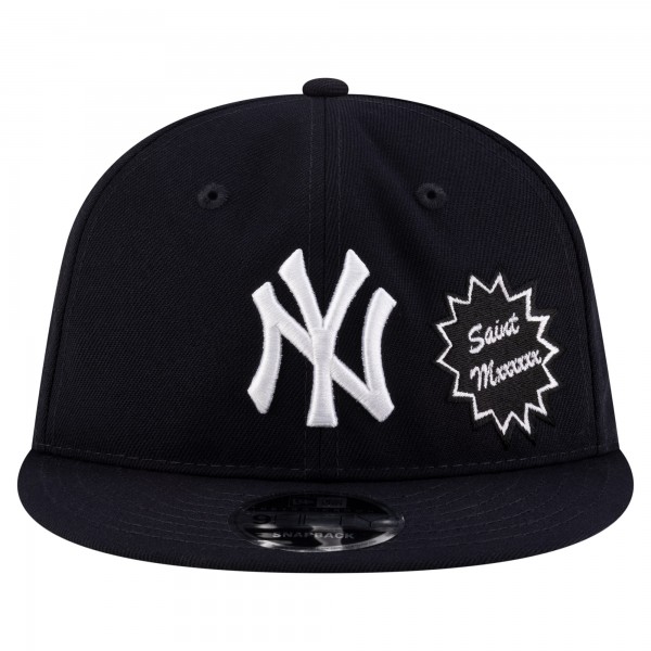 Бейсболка New York Yankees New Era x St. Michael Navy Retro Crown 9FIFTY