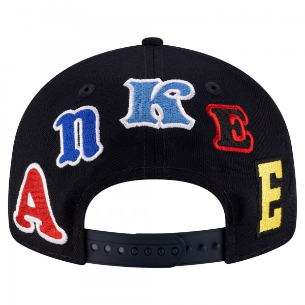 Бейсболка New York Yankees New Era x St. Michael Navy Retro Crown 9FIFTY