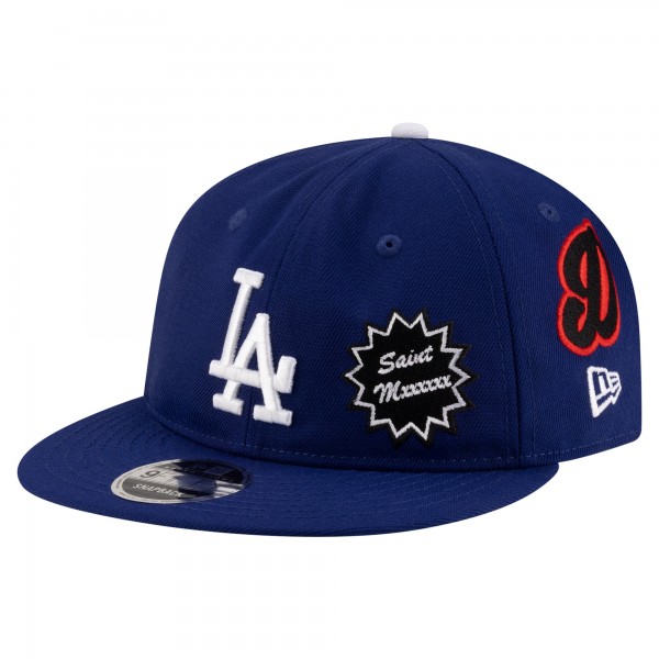 Бейсболка Los Angeles Dodgers New Era x St. Michael Royal Retro Crown 9FIFTY