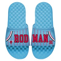 Шлепки Unisex Chicago Bulls Dennis Rodman ISlide Light Blue Retired Player