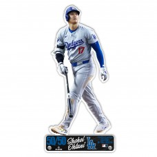 Los Angeles Dodgers Shohei Ohtani 17 Limited Edition 50/50 Acrylic Plaque