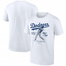Los Angeles Dodgers Shohei Ohtani White 6 for 6 T-Shirt