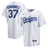 Los Angeles Dodgers Teoscar Hernandez Nike White Home Replica Jersey