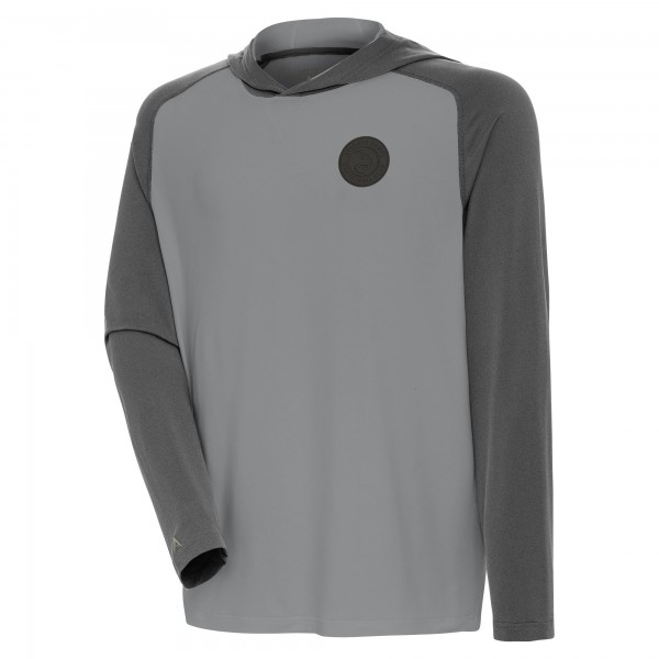 Толстовка Atlanta Hawks Antigua Gray Tonal Intrepid