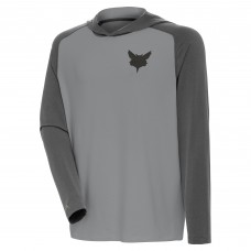 Толстовка Charlotte Hornets Antigua Gray Tonal Intrepid