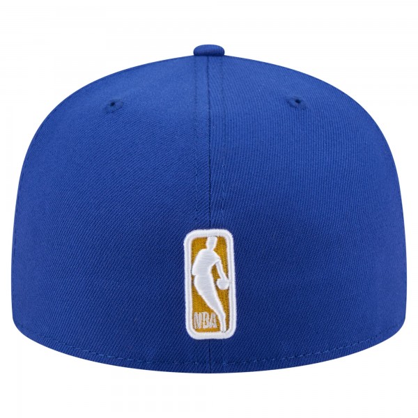 Бейсболка Golden State Warriors New Era Royal State Stitch 59FIFTY