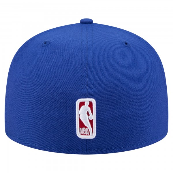 Бейсболка Philadelphia 76ers New Era Royal State Stitch 59FIFTY